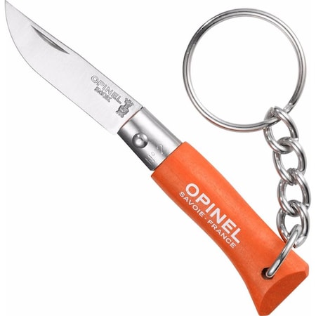 Opinel Sas 2018 Opinel Ndegrees02 Tangerine Keyring OPI-002051
